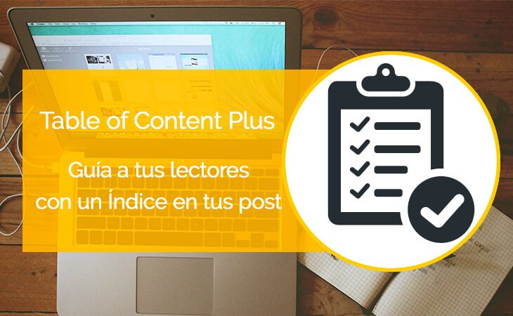 tutorial de wordpress en español del plugin table of content plus